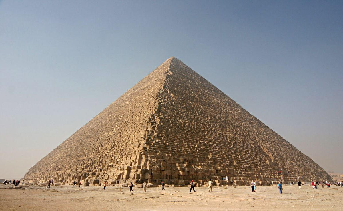 La grande pyramide de Khéops à Gizeh