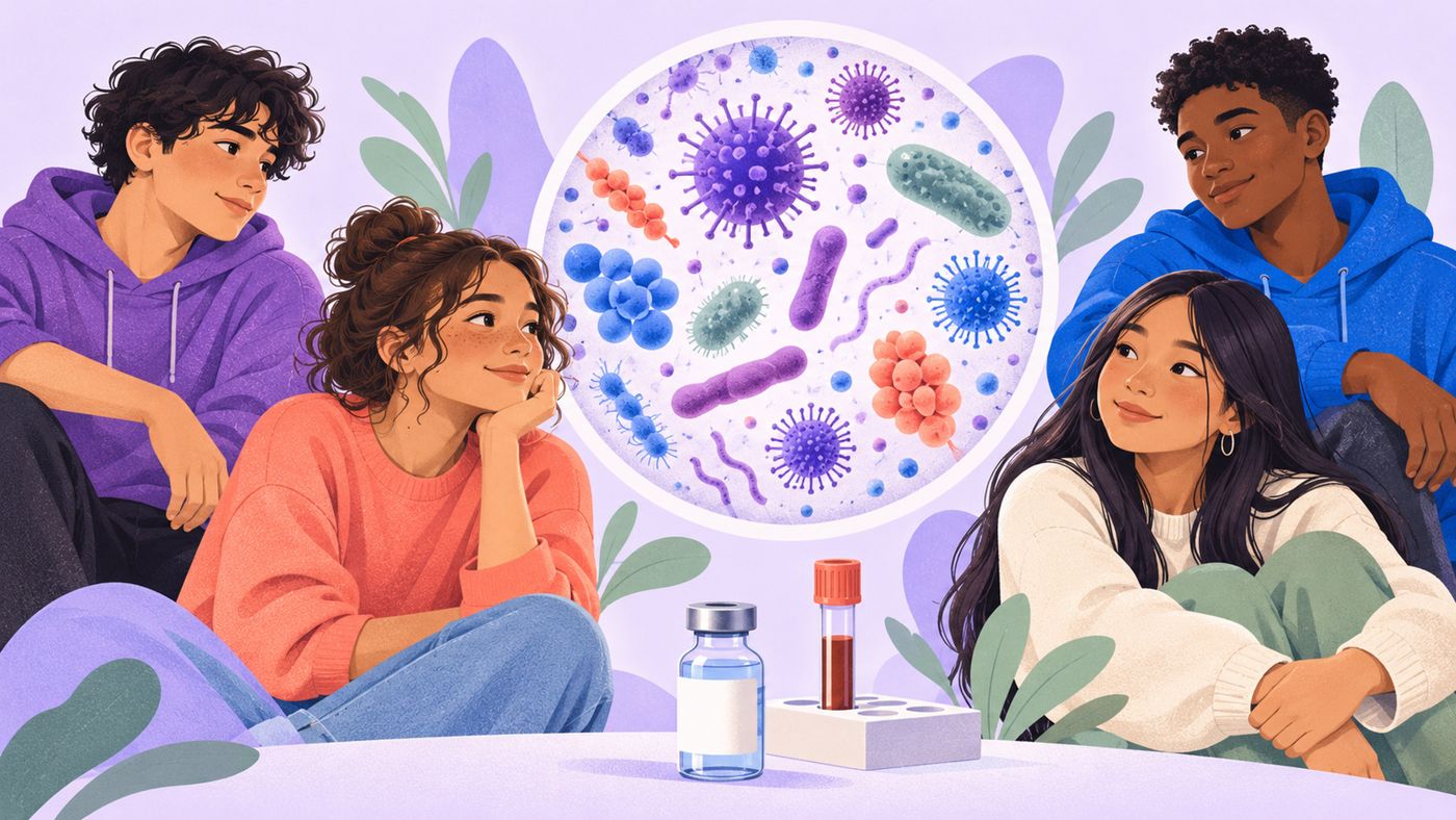 Illustration : Les infections sexuellement transmissibles