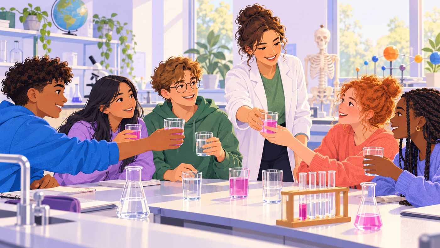 Illustration : L’expérience des verres d’eau